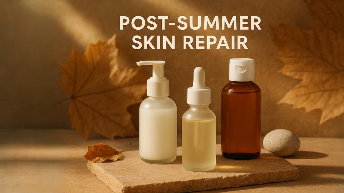 Post-Summer Skin Repair: Calm, Rehydrate & Brighten Gently