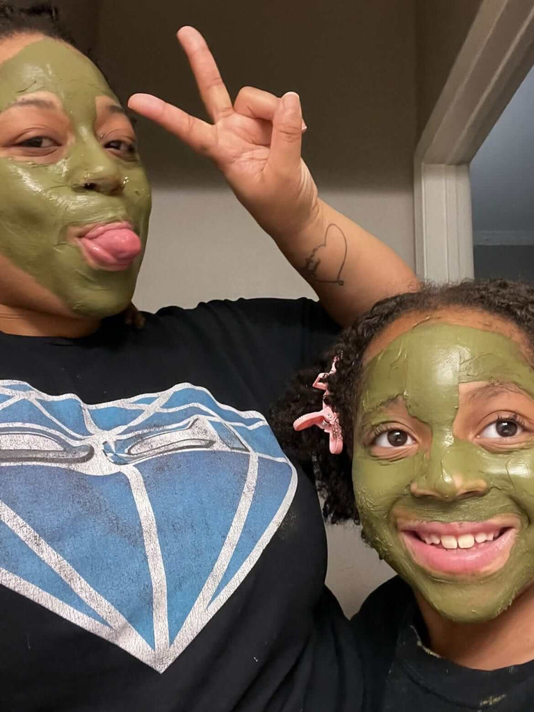 DeVi's Naturals Duo Clay Mud Mask with Matcha Green Tea