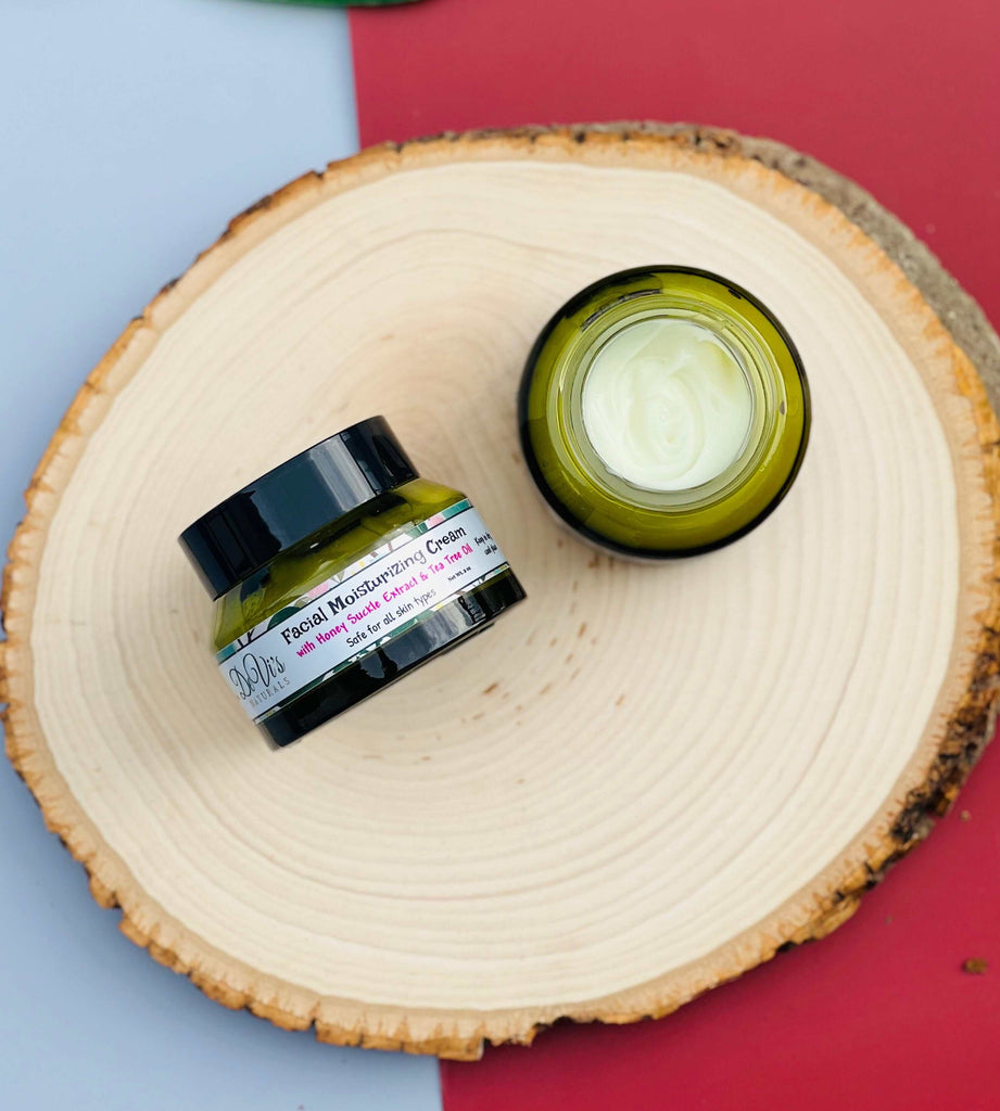 DeVi's Naturals Facial Moisturizing Cream with Tea Tree Oil