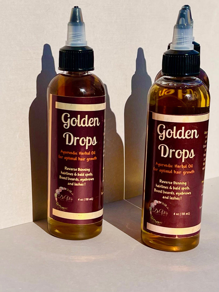 DeVi's Naturals Golden Drops ( Aryuveda Vegan Hair Growth Oil)