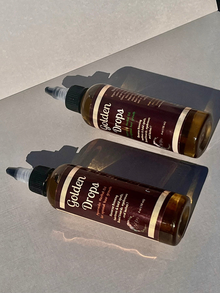 DeVi's Naturals Golden Drops ( Aryuveda Vegan Hair Growth Oil)